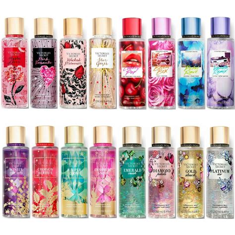 victoria secret perfume flavours